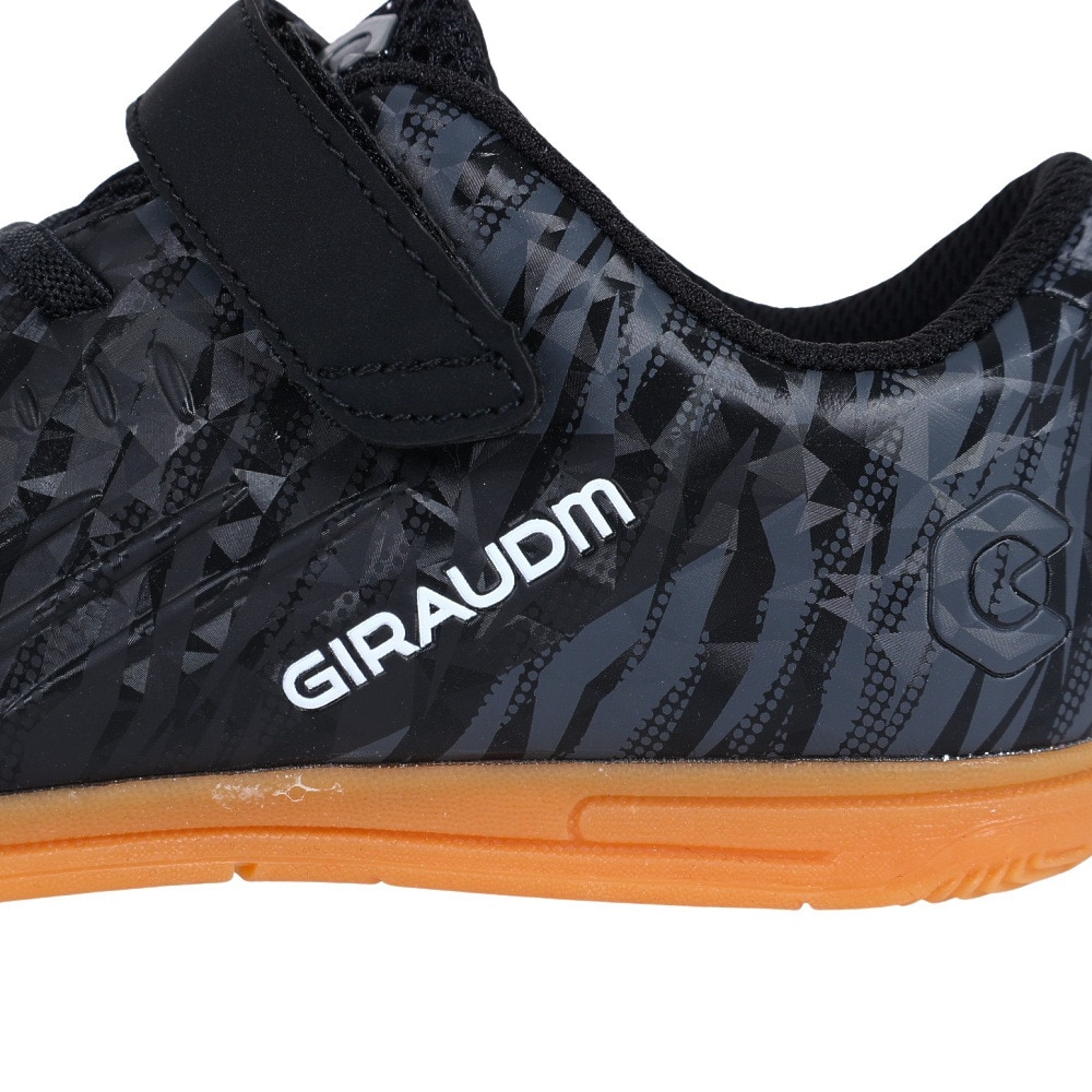 ジローム（GIRAUDM）（キッズ）サッカーインドアトレーニングシューズ 屋内 室内 PROGRESS IN JR BL SH3S0001-SC746-GRCDL BLK