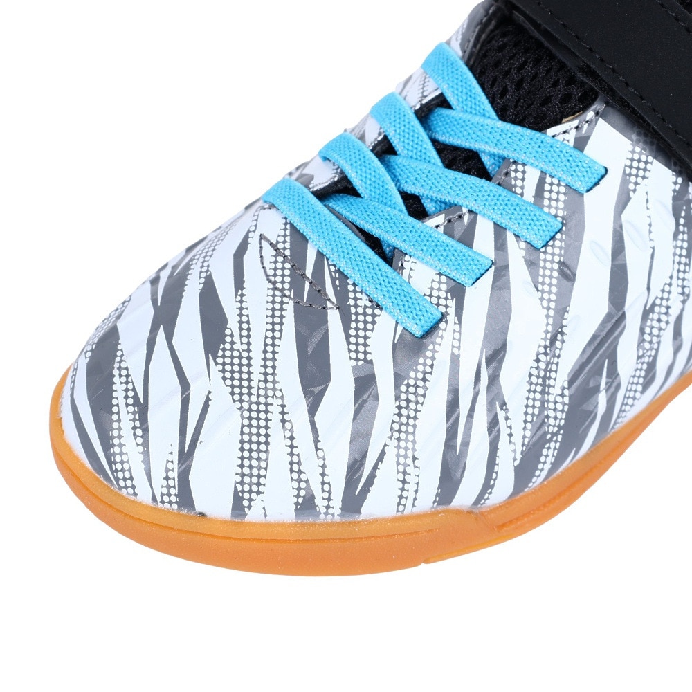 ジローム（GIRAUDM）（キッズ）サッカーインドア トレーニングシューズ 屋内 室内 PROGRESS IN JR BL SH3S0001-SC746-GRCDL WHT