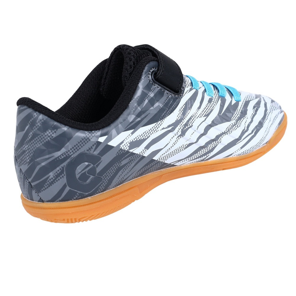ジローム（GIRAUDM）（キッズ）サッカーインドア トレーニングシューズ 屋内 室内 PROGRESS IN JR BL SH3S0001-SC746-GRCDL WHT