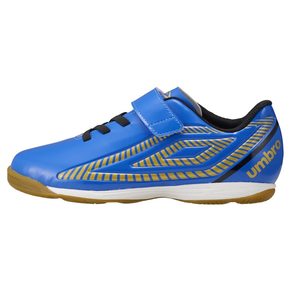 アンブロ（UMBRO）（キッズ）【新商品】ジュニアサッカーインドアトレーニングシューズ 屋内 室内 エバーブルー V SB JR ワイド IN UF5SFCX8JB BLGD