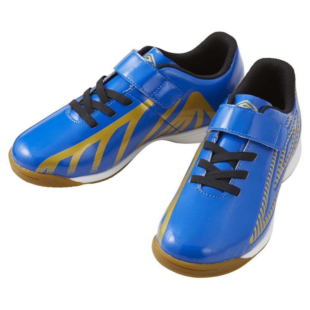 アンブロ（UMBRO）（キッズ）【新商品】ジュニアサッカーインドアトレーニングシューズ 屋内 室内 エバーブルー V SB JR ワイド IN UF5SFCX8JB BLGD