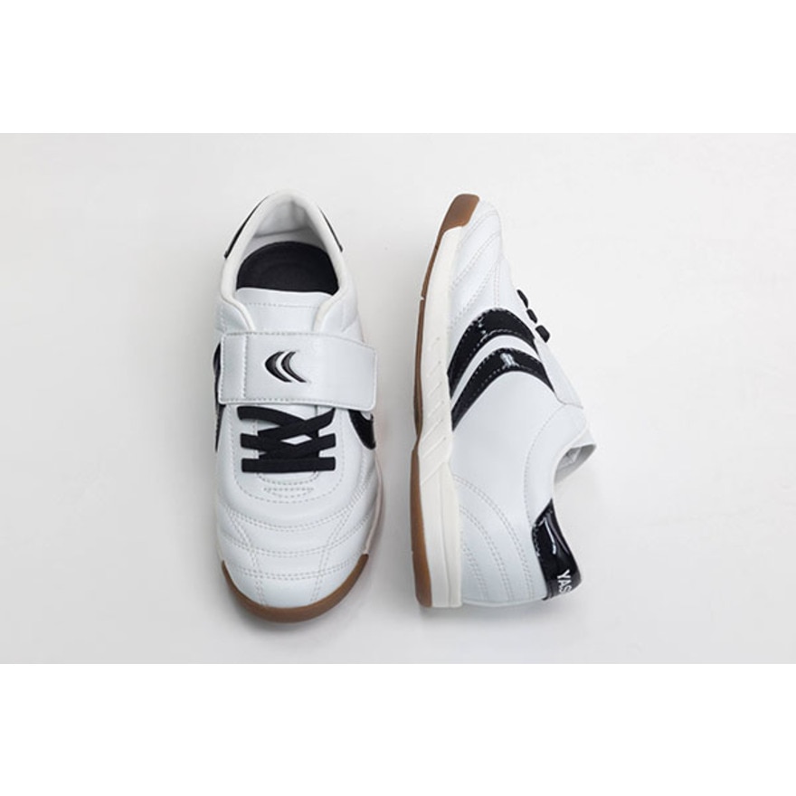 ヤスダ（YASUDA）（キッズ）ジュニアサッカーインドアトレーニングシューズ 屋内 室内 Ligaresta IN Kids YSD-S25KID.004 WHT