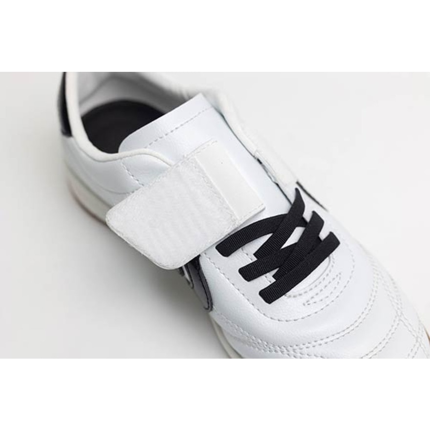 ヤスダ（YASUDA）（キッズ）ジュニアサッカーインドアトレーニングシューズ 屋内 室内 Ligaresta IN Kids YSD-S25KID.004 WHT
