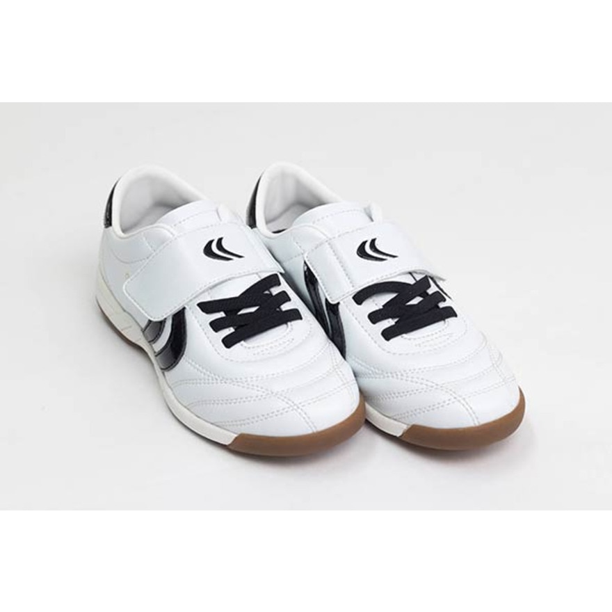 ヤスダ（YASUDA）（キッズ）ジュニアサッカーインドアトレーニングシューズ 屋内 室内 Ligaresta IN Kids YSD-S25KID.004 WHT