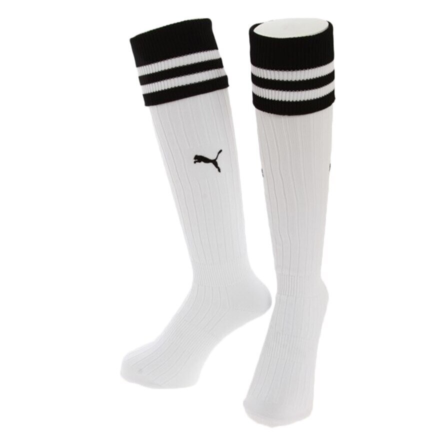 2本ライン サッカー ソックス 13wht Bk プーマ スーパースポーツゼビオ