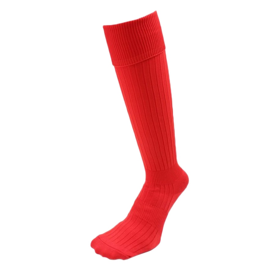 デュアリグ（DUARIG）（キッズ）サッカー ソックス ジュニア 吸汗速乾 ストッキング 750D3OK001-RED-J 靴下 子供