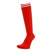 デュアリグ（DUARIG）（メンズ）サッカー ソックス 吸汗速乾 ラインストッキング 750D3OK002-RED-M 靴下