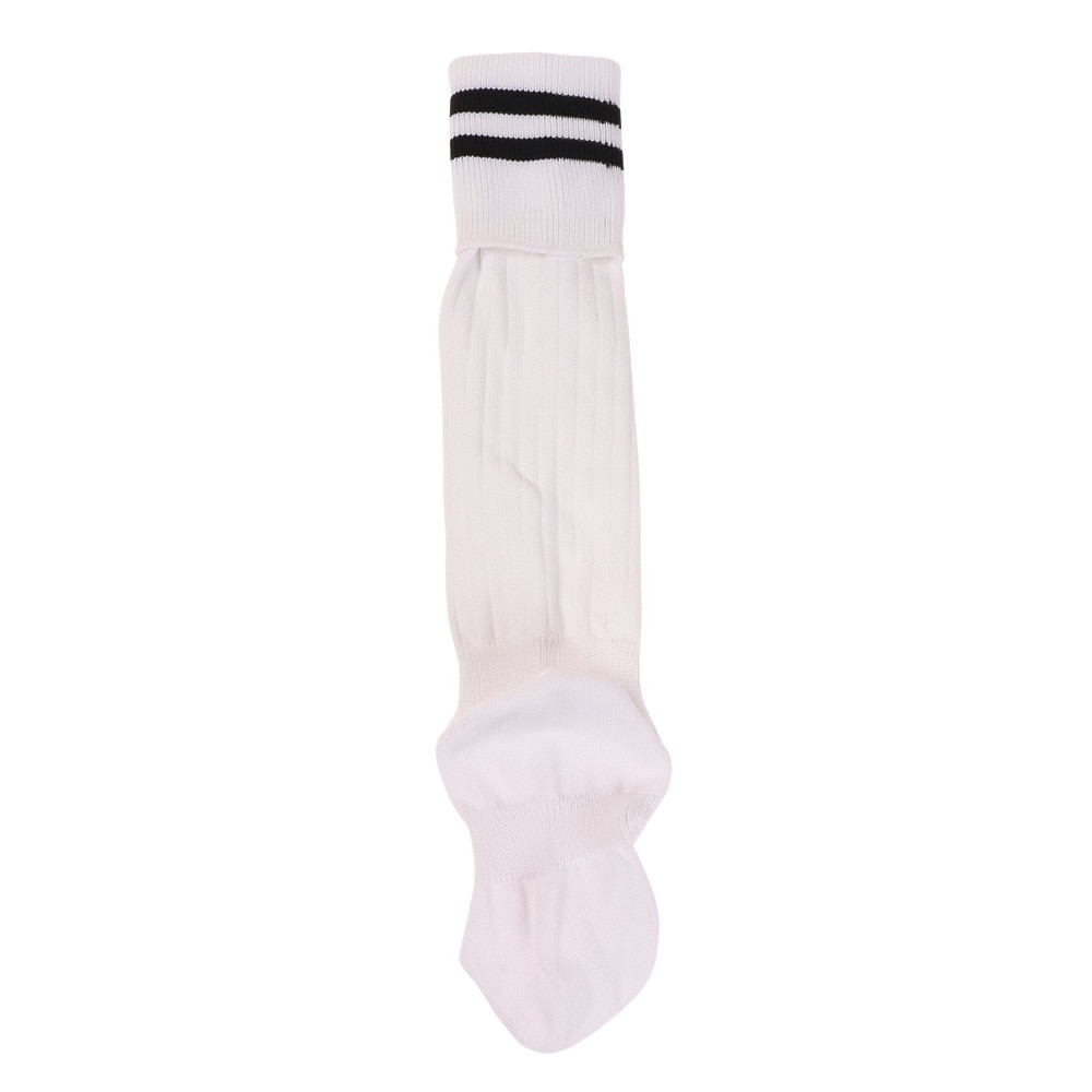 デュアリグ（DUARIG）（キッズ）サッカー ソックス ジュニア 吸汗速乾 ラインストッキング 750D3OK002-WHT-J 靴下 子供