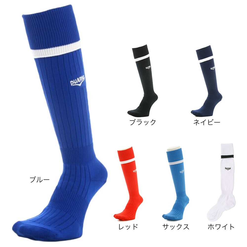 デュアリグ（DUARIG）（メンズ、レディース、キッズ）サッカー ソックス ストッキング 25～27cm 750D4KO001 赤 靴下