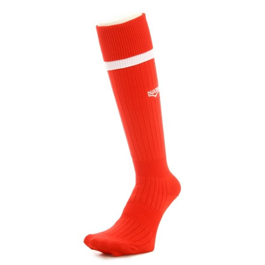 デュアリグ（DUARIG）（メンズ、レディース、キッズ）サッカー ソックス ストッキング 25～27cm 750D4KO001 赤 靴下
