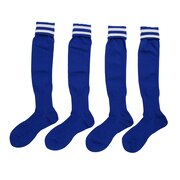 デュアリグ（DUARIG）（メンズ、キッズ）サッカー ロングソックス 2足組 ストッキング 750D6RN2403 青 靴下