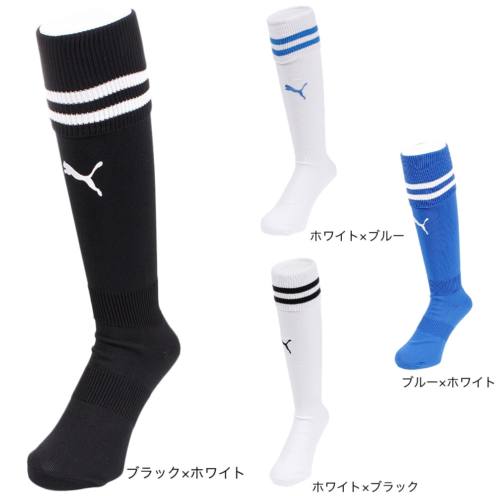 プーマ（PUMA）（メンズ）サッカー ソックス ライン入り ストッキング 72988104 靴下