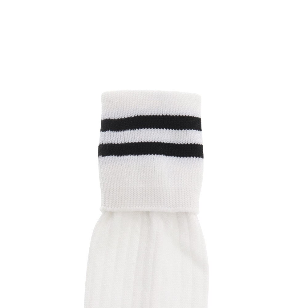 デュアリグ（DUARIG）（キッズ）サッカー ソックス ジュニア 吸汗速乾 ラインストッキング 750D9OK002-WHT-J 靴下 子供