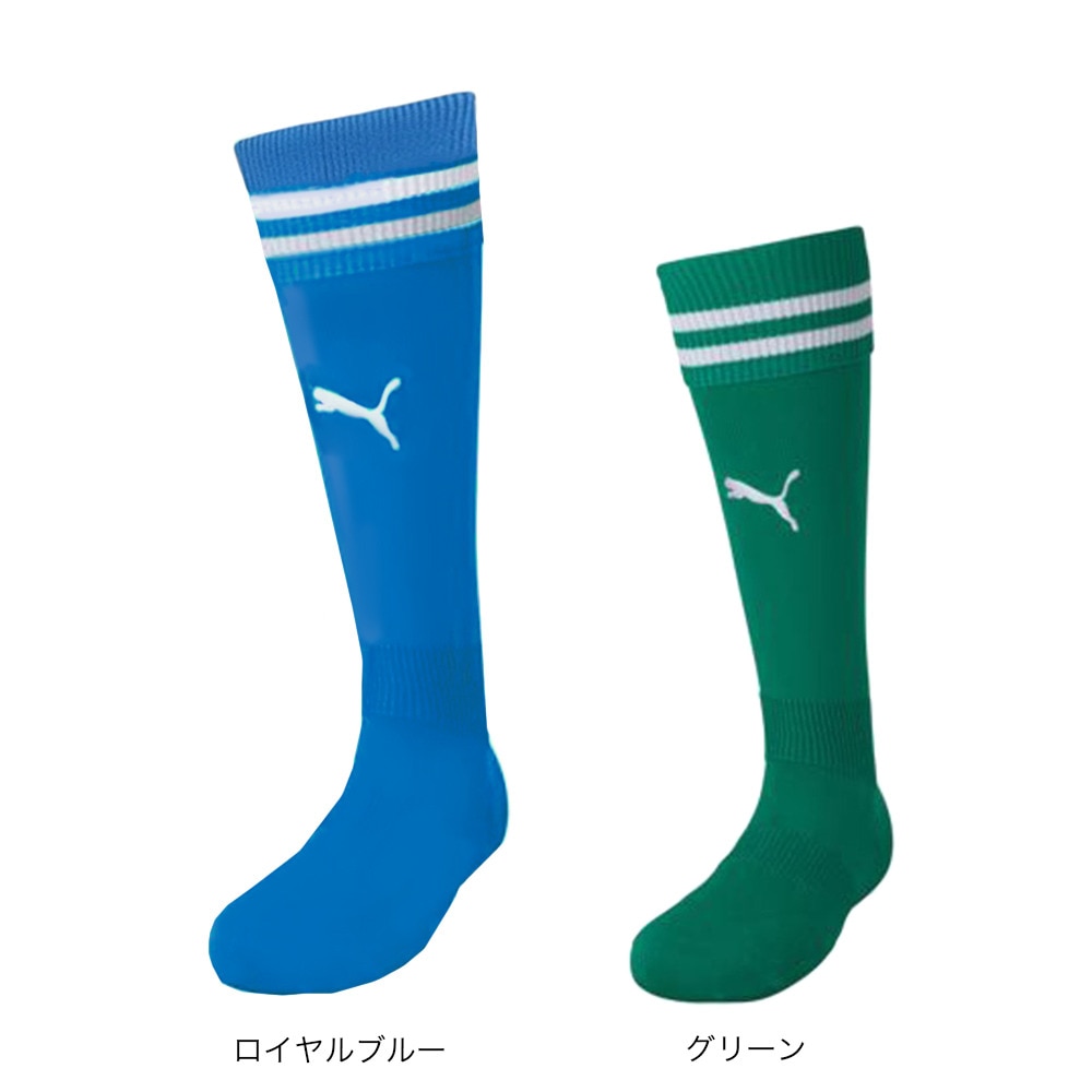 プーマ（PUMA）（メンズ）サッカー ソックス 靴下 ライン入り ストッキング 72988105