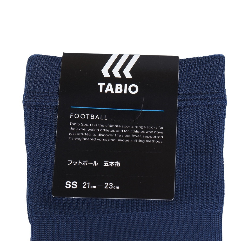 タビオ（Tabio）（レディース）日本製 サッカー 靴下 フットボール五本指ソックス 071140011 84 速乾 21-23cm