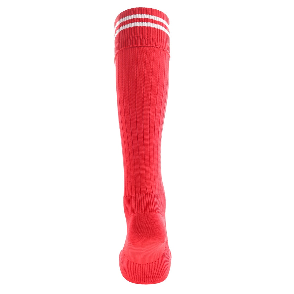 ジローム（GIRAUDM）（レディース、キッズ）サッカー ソックス ジュニア ドライプラス ライン ストッキング 1足組 750GM9OK002-RED-J 赤 