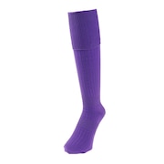 ジローム（GIRAUDM）（メンズ）サッカー ソックス ドライプラス ストッキング 1足組 750GM9OK001-PUL-M 紫 靴下