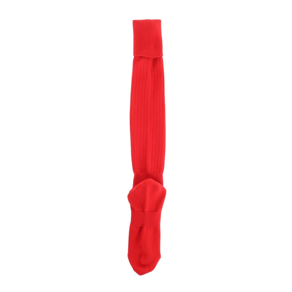 ジローム（GIRAUDM）（メンズ）サッカー ソックス ドライプラス ストッキング 1足組 750GM9OK001-RED-M 赤 靴下 速乾