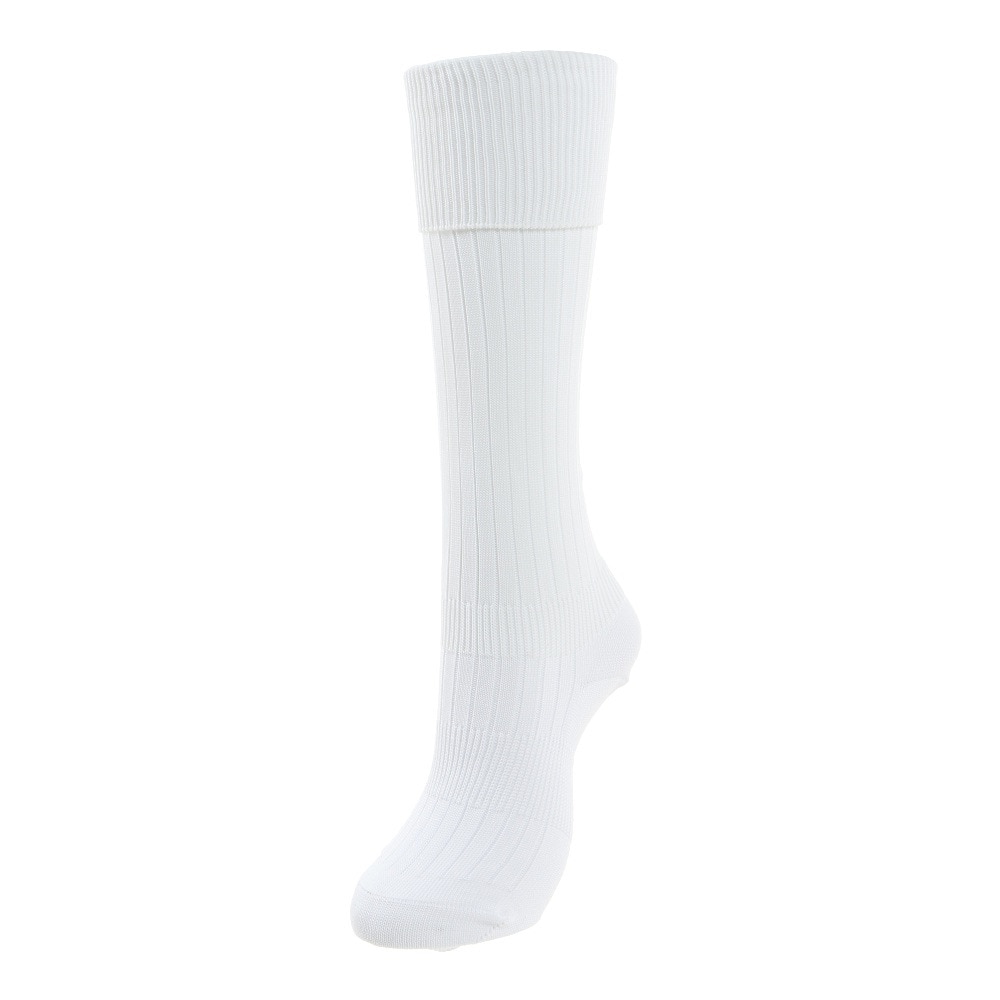 ジローム（GIRAUDM）（レディース、キッズ）サッカー ソックス 靴下 ドライプラスサッカーストッキング1足組 750GM9OK001-WHT-J 速乾