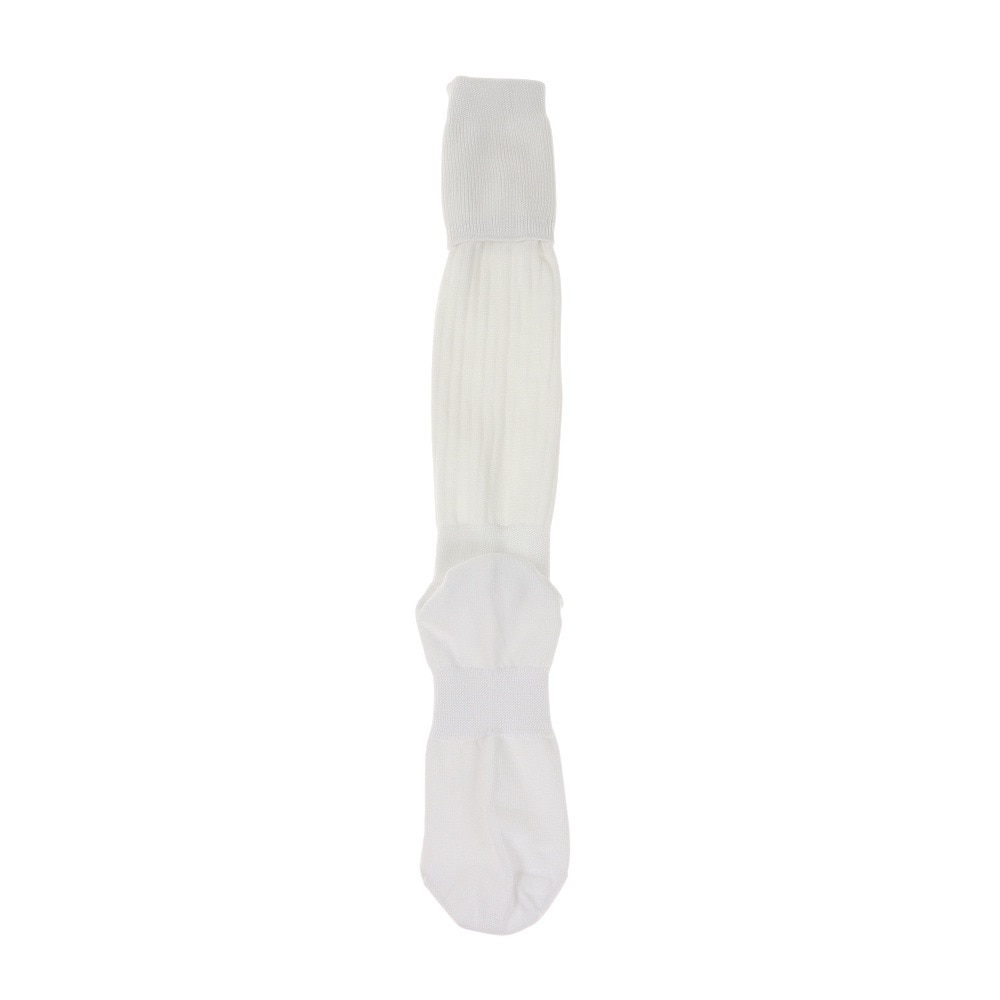 ジローム（GIRAUDM）（メンズ）サッカー ソックス ドライプラス ストッキング 1足組 750GM9OK001-WHT-M 白 靴下 速乾
