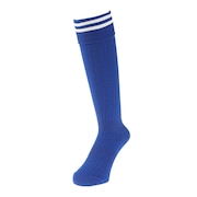 (レディース、キッズ)サッカー ソックス ドライプラス ストッキング 1足組 750GM9OK002-BLU-J 青 靴下 速乾