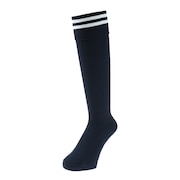 (レディース、キッズ)サッカー ソックス ドライプラス ストッキング 1足組 750GM9OK002-NVY-J ネイビー 靴下 速乾