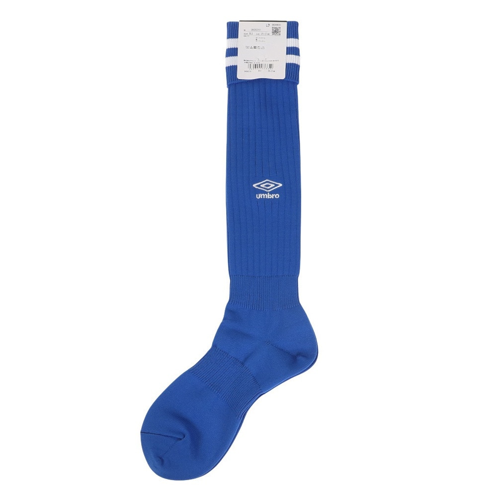 アンブロ（UMBRO）（メンズ）サッカー ソックス 靴下 ラインストッキング UAS8310 BLU27 25-27cm