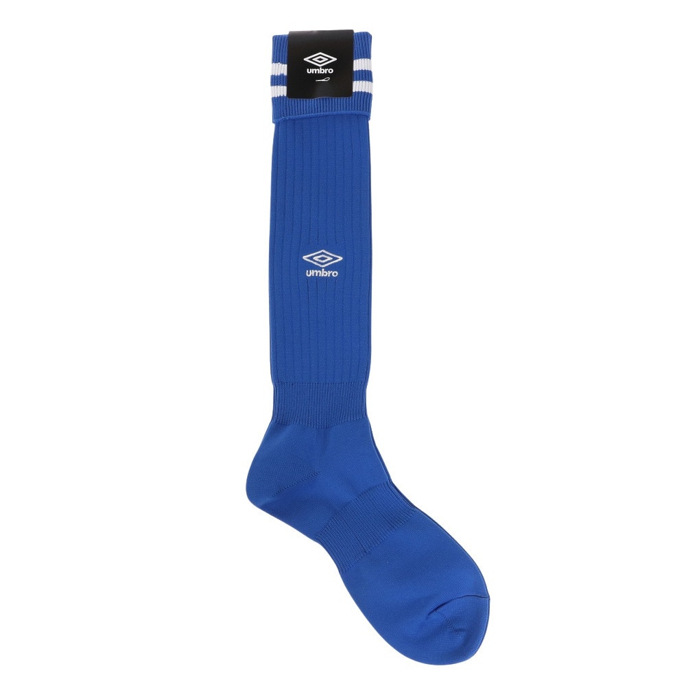 アンブロ（UMBRO）（メンズ）サッカー ソックス 靴下 ラインストッキング UAS8310 BLU27 25-27cm