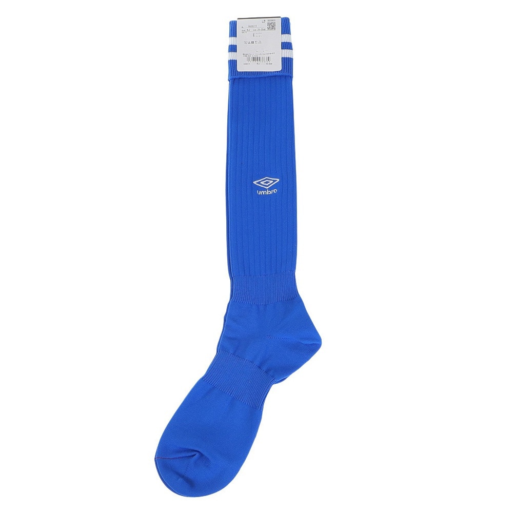 アンブロ（UMBRO）（メンズ）サッカー ソックス 靴下 ラインストッキング UAS8310 BLU30 28-30cm