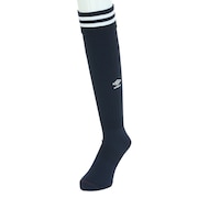 (メンズ)サッカー ソックス 靴下 ラインストッキング UAS8310 NVY30 28-30cm
