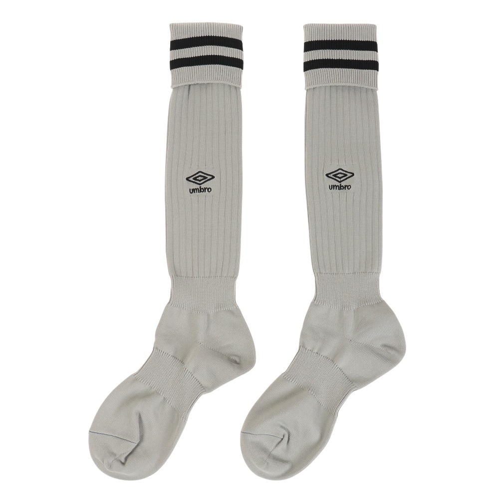 アンブロ（UMBRO）（メンズ）サッカー ソックス 靴下 ラインストッキング UAS8310 SLV24 22-24cm