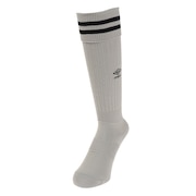 (メンズ)サッカー ソックス 靴下 ラインストッキング UAS8310 SLV24 22-24cm