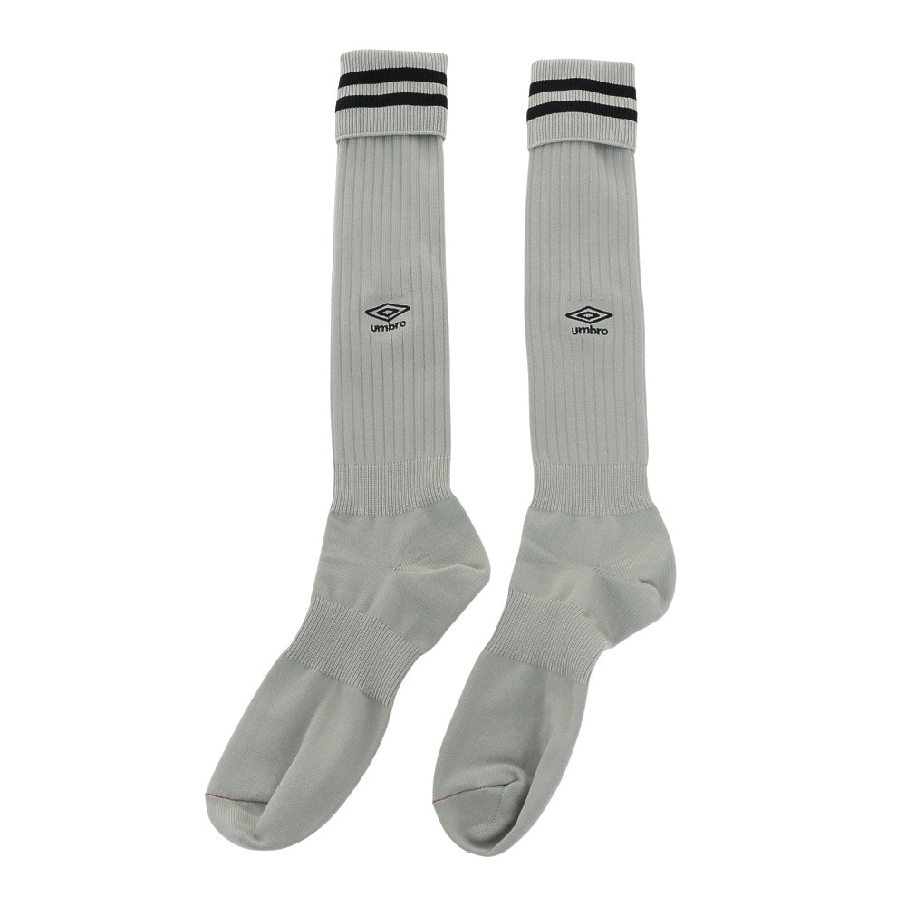 アンブロ（UMBRO）（メンズ）サッカー ソックス 靴下 ラインストッキング UAS8310 SLV30 28-30cm