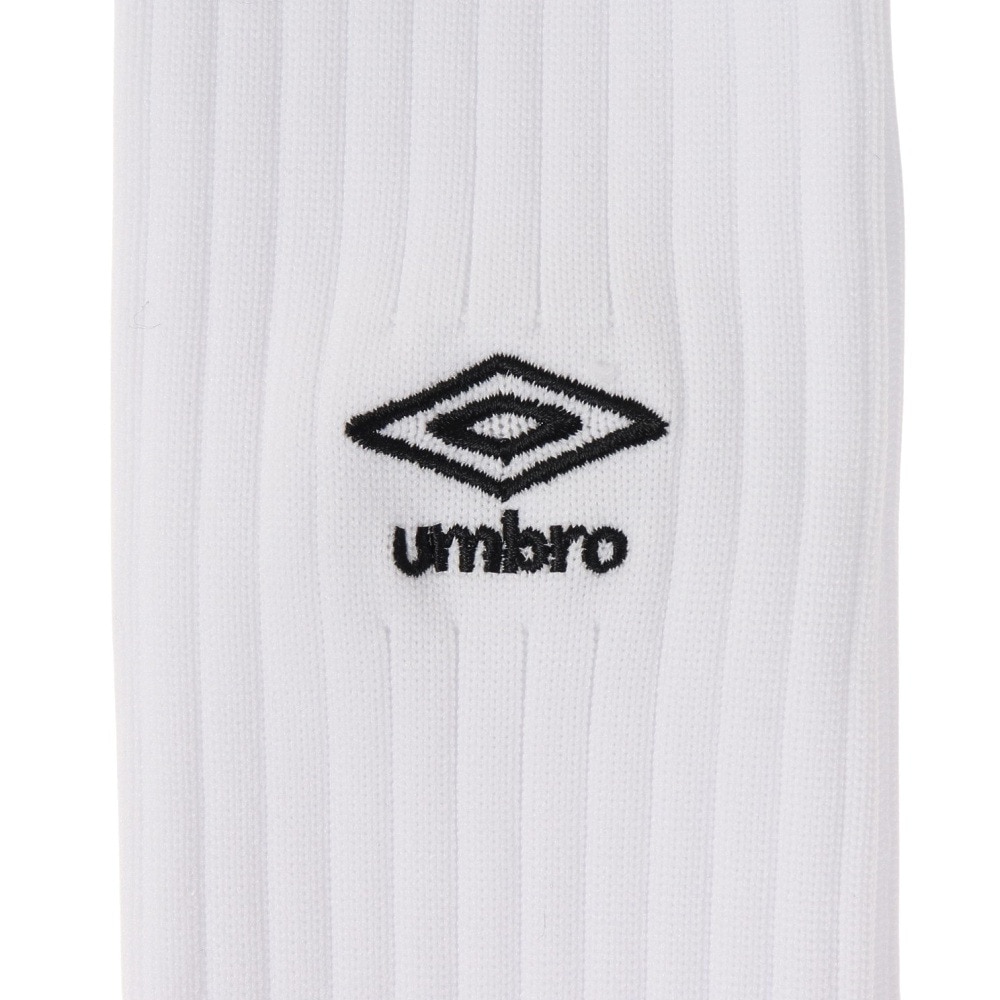 アンブロ（UMBRO）（メンズ、レディース）サッカー ソックス 靴下 ラインストッキング UAS8310 WBK24 22-24cm