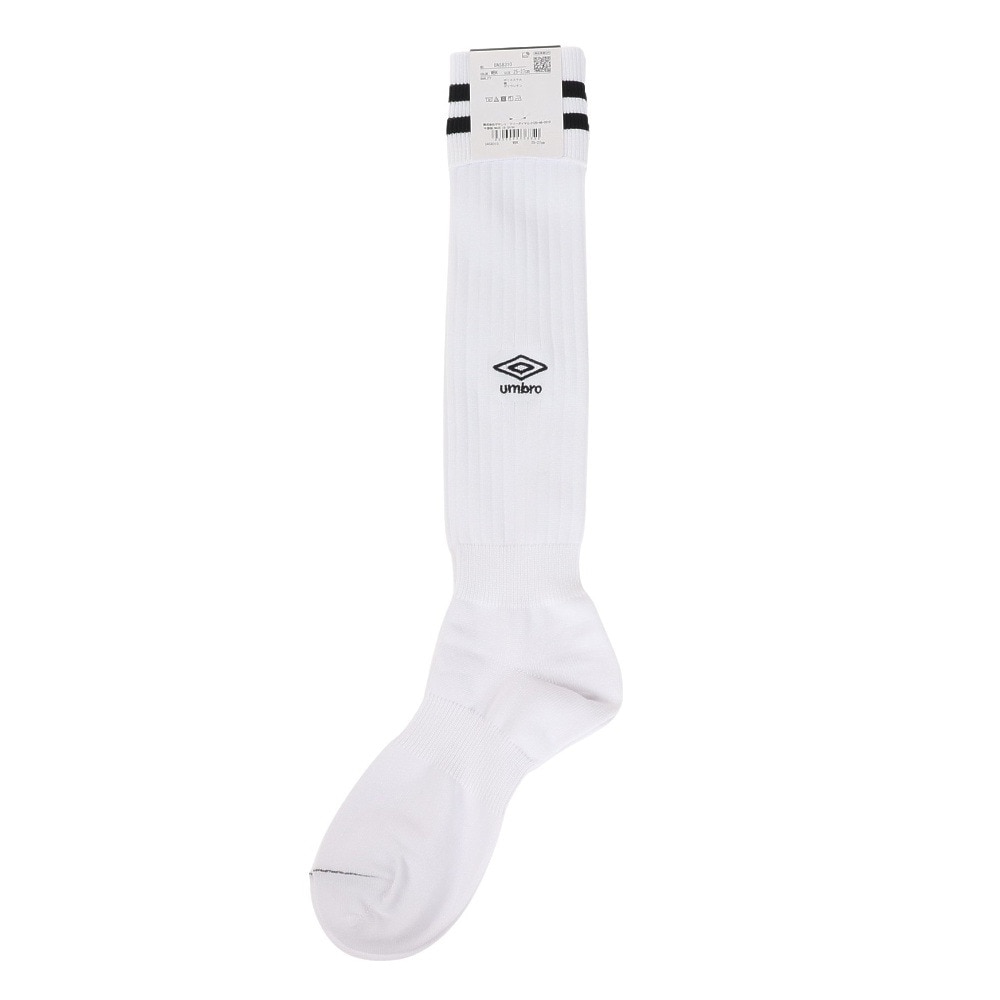 アンブロ（UMBRO）（メンズ）サッカー ソックス 靴下 ラインストッキング UAS8310 WBK27 25-27cm