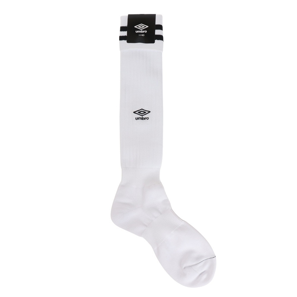 アンブロ（UMBRO）（メンズ）サッカー ソックス 靴下 ラインストッキング UAS8310 WBK27 25-27cm