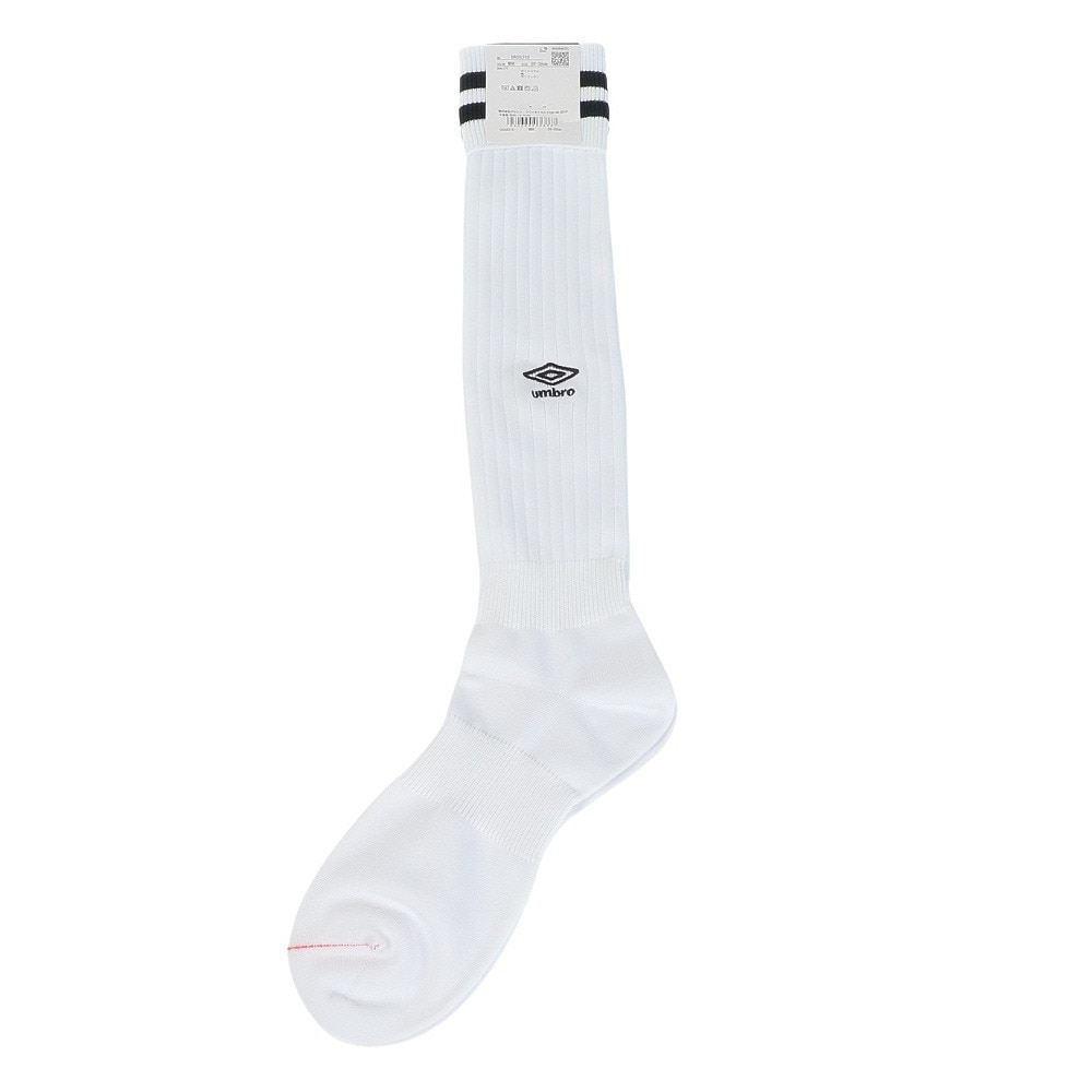 アンブロ（UMBRO）（メンズ）サッカー ソックス 靴下 ラインストッキング UAS8310 WBK30 28-30cm