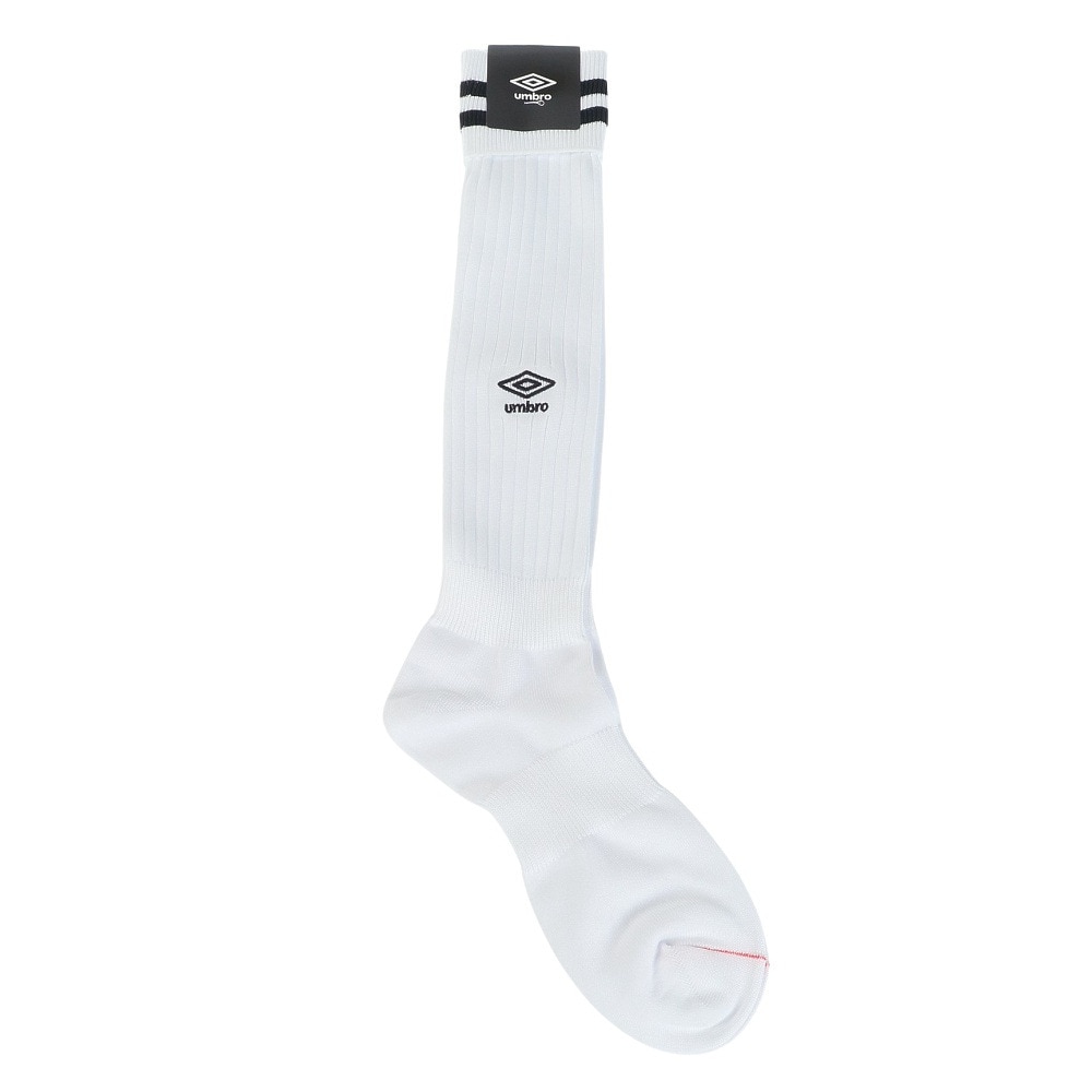 アンブロ（UMBRO）（メンズ）サッカー ソックス 靴下 ラインストッキング UAS8310 WBK30 28-30cm