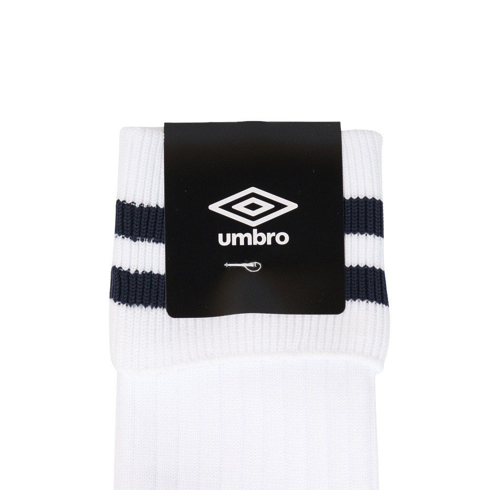アンブロ（UMBRO）（メンズ）サッカー ソックス 靴下 ラインストッキング UAS8310 WNV24 22-24cm