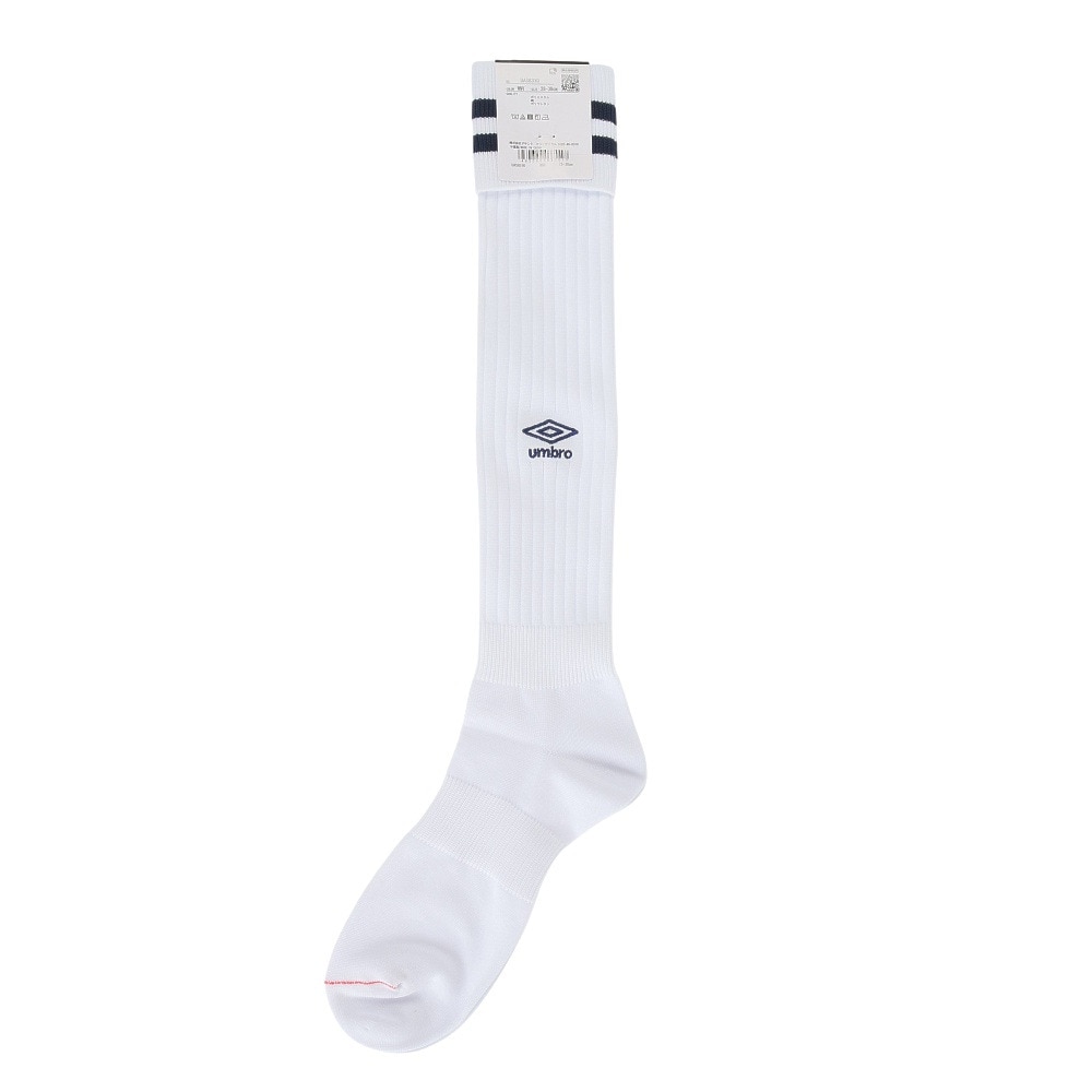 アンブロ（UMBRO）（メンズ）サッカー ソックス 靴下 ラインストッキング UAS8310 WNV30 28-30cm