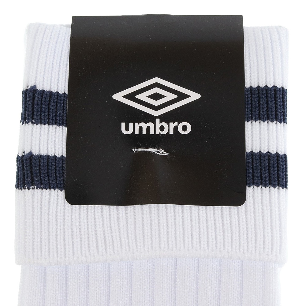 アンブロ（UMBRO）（メンズ）サッカー ソックス 靴下 ラインストッキング UAS8310 WNV30 28-30cm