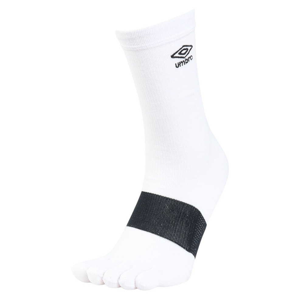 アンブロ（UMBRO）（メンズ、レディース）サッカー ソックス 靴下 5フィンガーショートストッキング UAS8622 WBK24 22-24cm