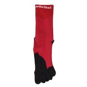(メンズ、レディース)サッカー ソックス 靴下 アクティバイタル PRO5 HRD1065-RED