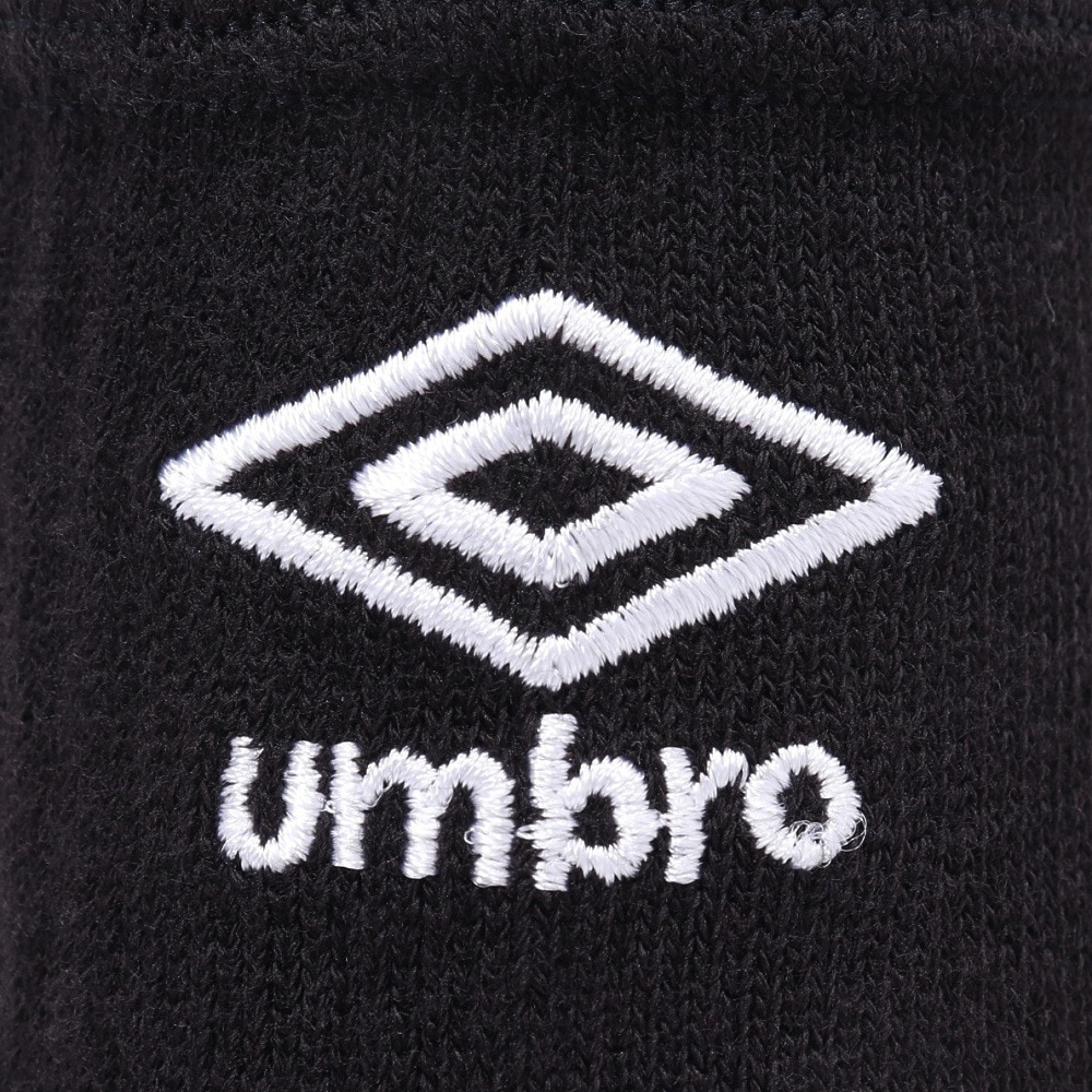 アンブロ（UMBRO）（レディース、キッズ）サッカー ソックス 靴下 五本指ミドルソックス UAS8422 BLK 24