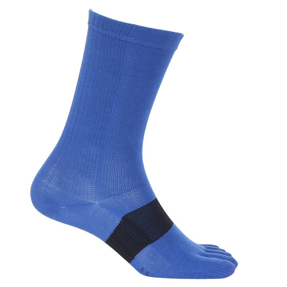 アンブロ（UMBRO）（メンズ、レディース）サッカー 靴下 五本指ミドルソックス UAS8422 BLU 24 22-24cm