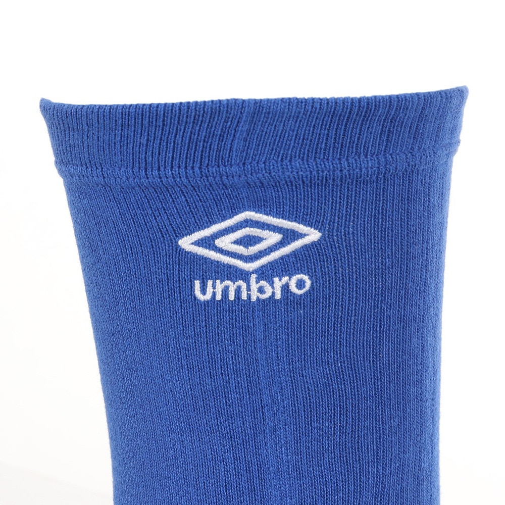 アンブロ（UMBRO）（メンズ、レディース）サッカー 靴下 五本指ミドルソックス UAS8422 BLU 24 22-24cm