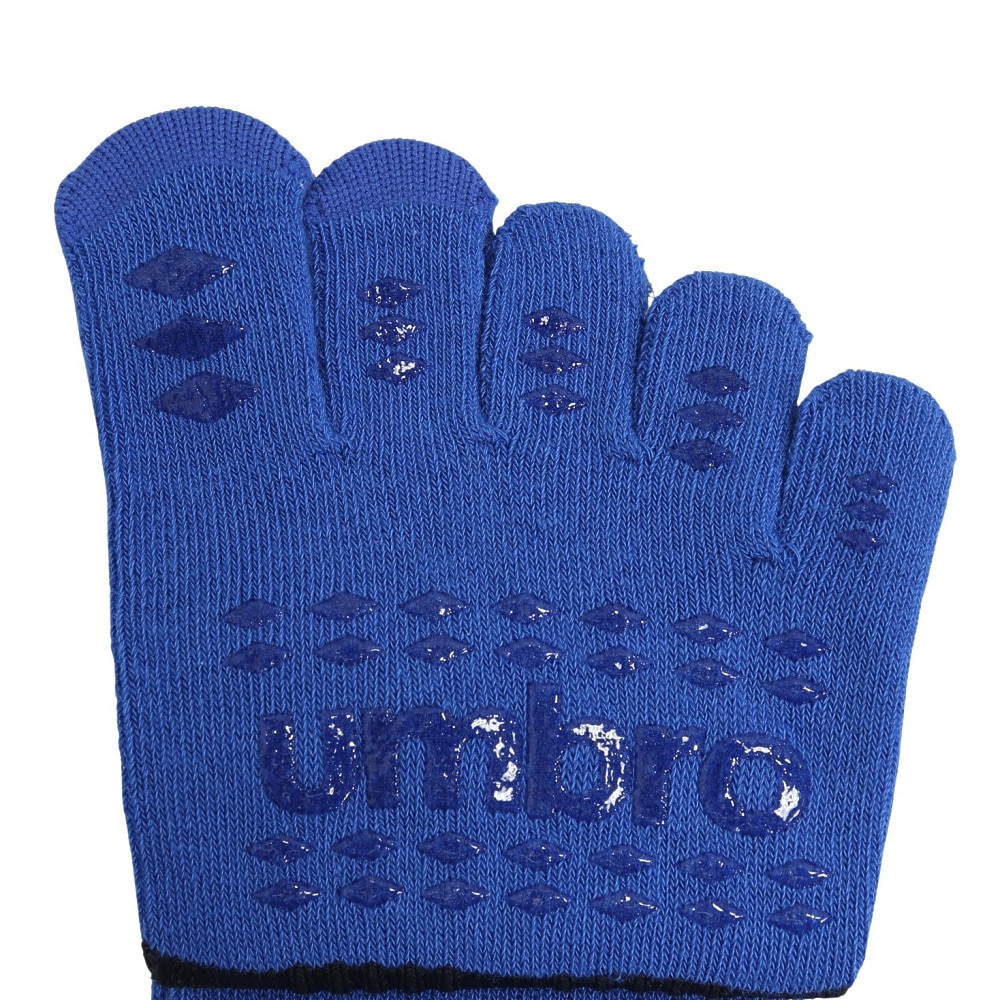 アンブロ（UMBRO）（メンズ）サッカー ソックス 靴下 五本指ミドルソックス UAS8422 BLU 27 25-27cm