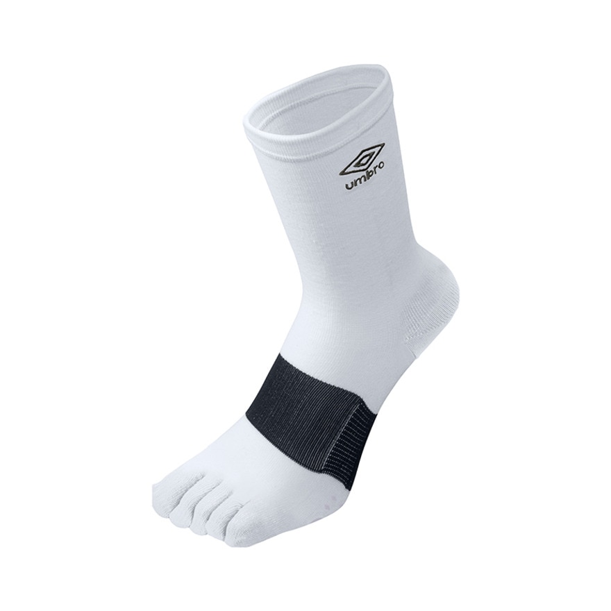 アンブロ（UMBRO）（メンズ）サッカー ソックス 靴下 五本指ミドルソックス UAS8422 WBK 27 25-27cm