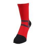 デュアリグ（DUARIG）（メンズ）サッカー ソックス 靴下 和紙ソックス 4S0025-SCAC-750KM RED