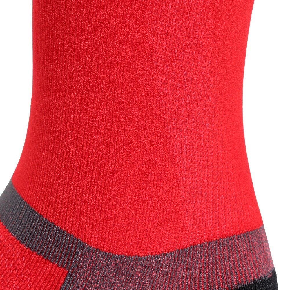 デュアリグ（DUARIG）（メンズ）サッカー ソックス 靴下 和紙ソックス 足袋型 4S0026-SCAC-750KM RED